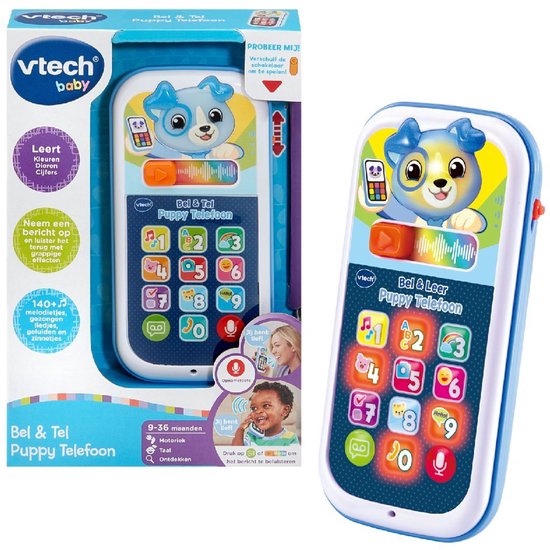 Vtech Bel & Leer Puppytelefoon