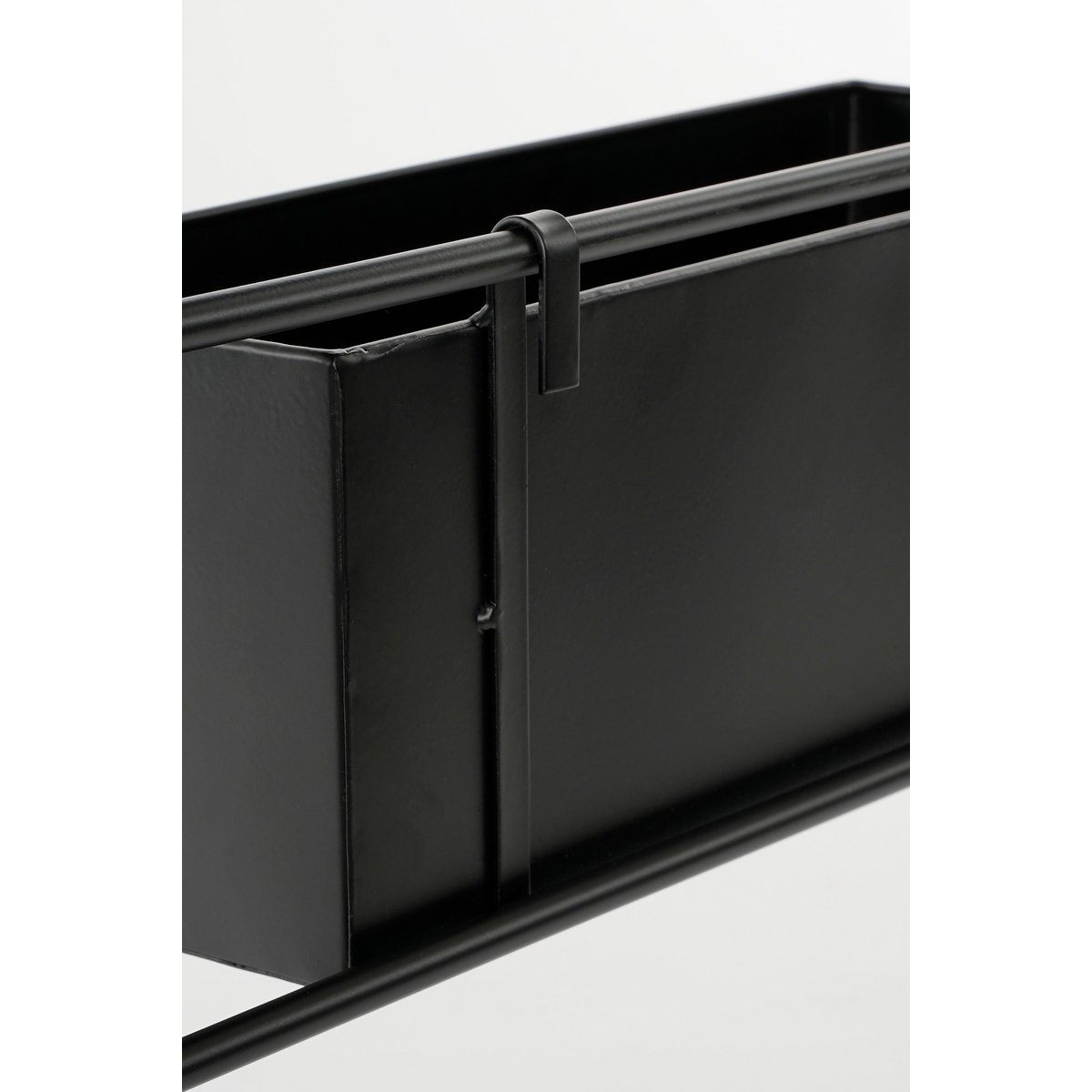 Dani Plantenrek Hangend - L54 x B9,5 x H90 cm - Metaal - Zwart