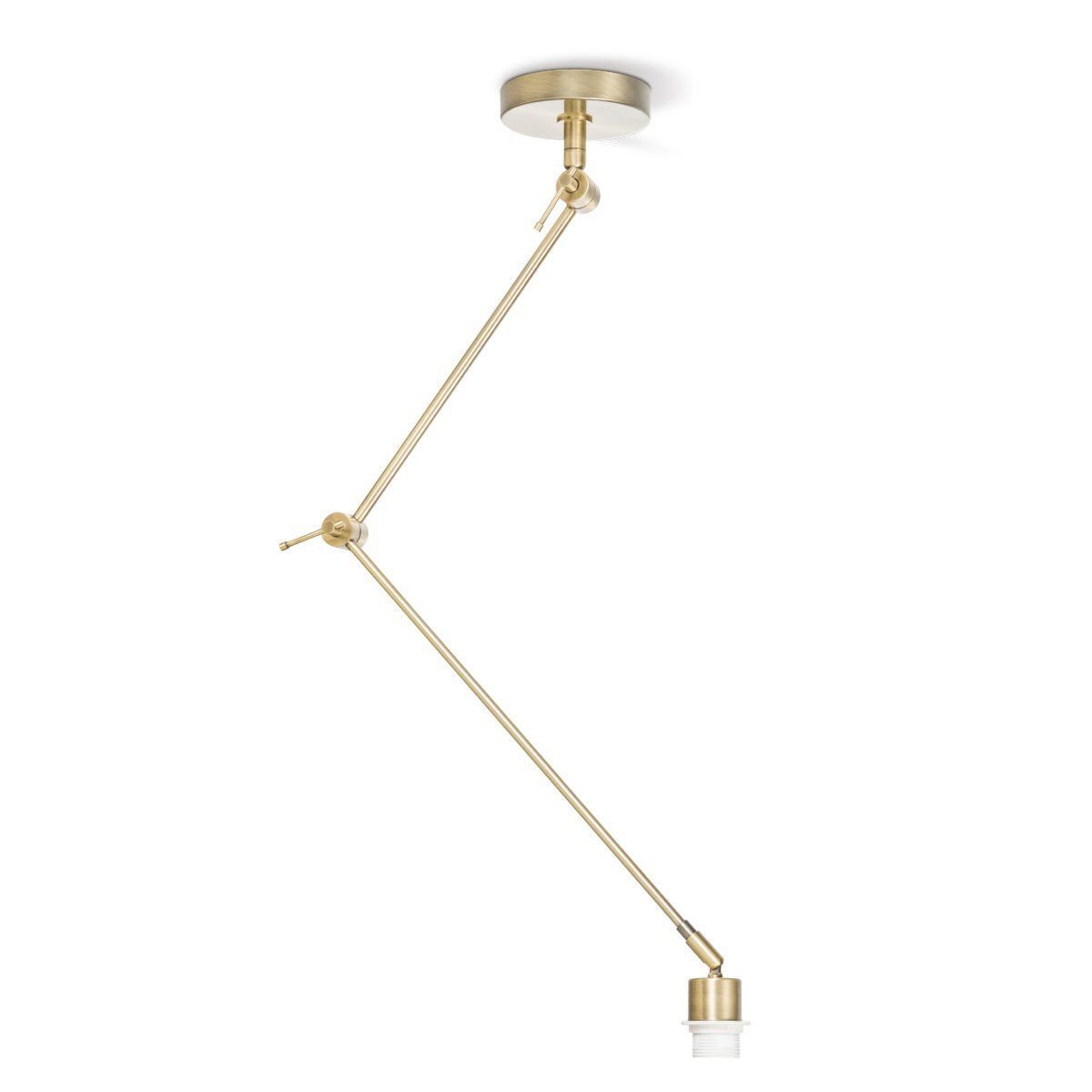 Verlichtingspendel Shift 35/35/80cm - Messing