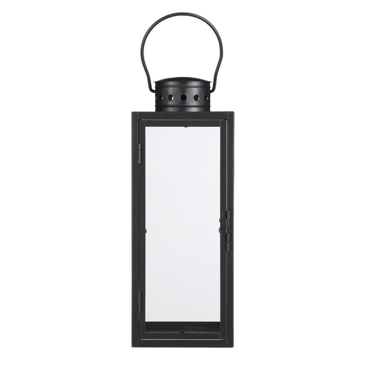 Arzilla Lantaarn - L13,5 x B13 x H34,5 cm - Zwart