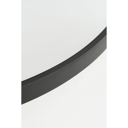 Rossi Wandspiegel - H3 x Ø60 cm - Metaal - Zwart