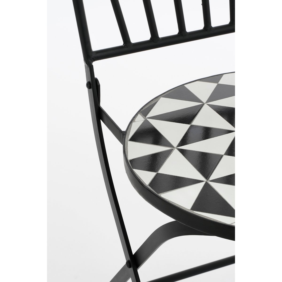 Cambria Bistrostoel - L40 x B52 x H88,5 cm - Metaal - Zwart