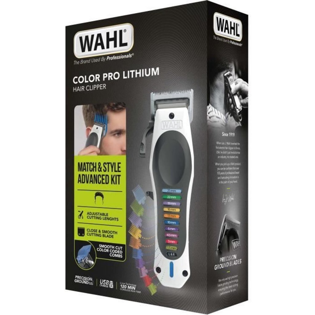 Wahl Color Pro Lithium Trimmer Wit/Zwart