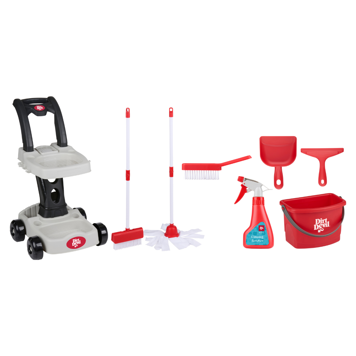 Cleaning Cart 8Pcs/Set