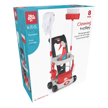 Cleaning Cart 8Pcs/Set