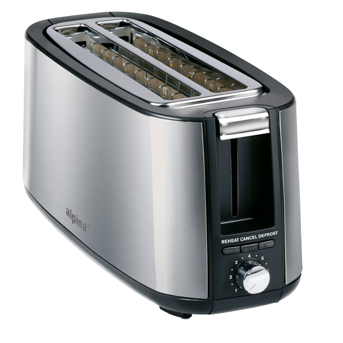 Toaster 38X14,4X17,2Cm 1604Gr 1400W