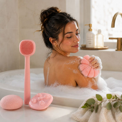 Bath Set 4Pcs