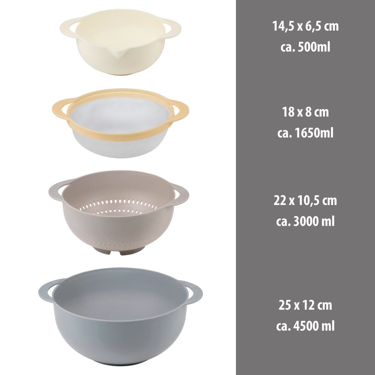 Bowl Set 4Pc