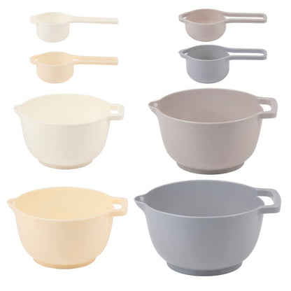 Mixing Bowl With Measuring Spoon 8Pc