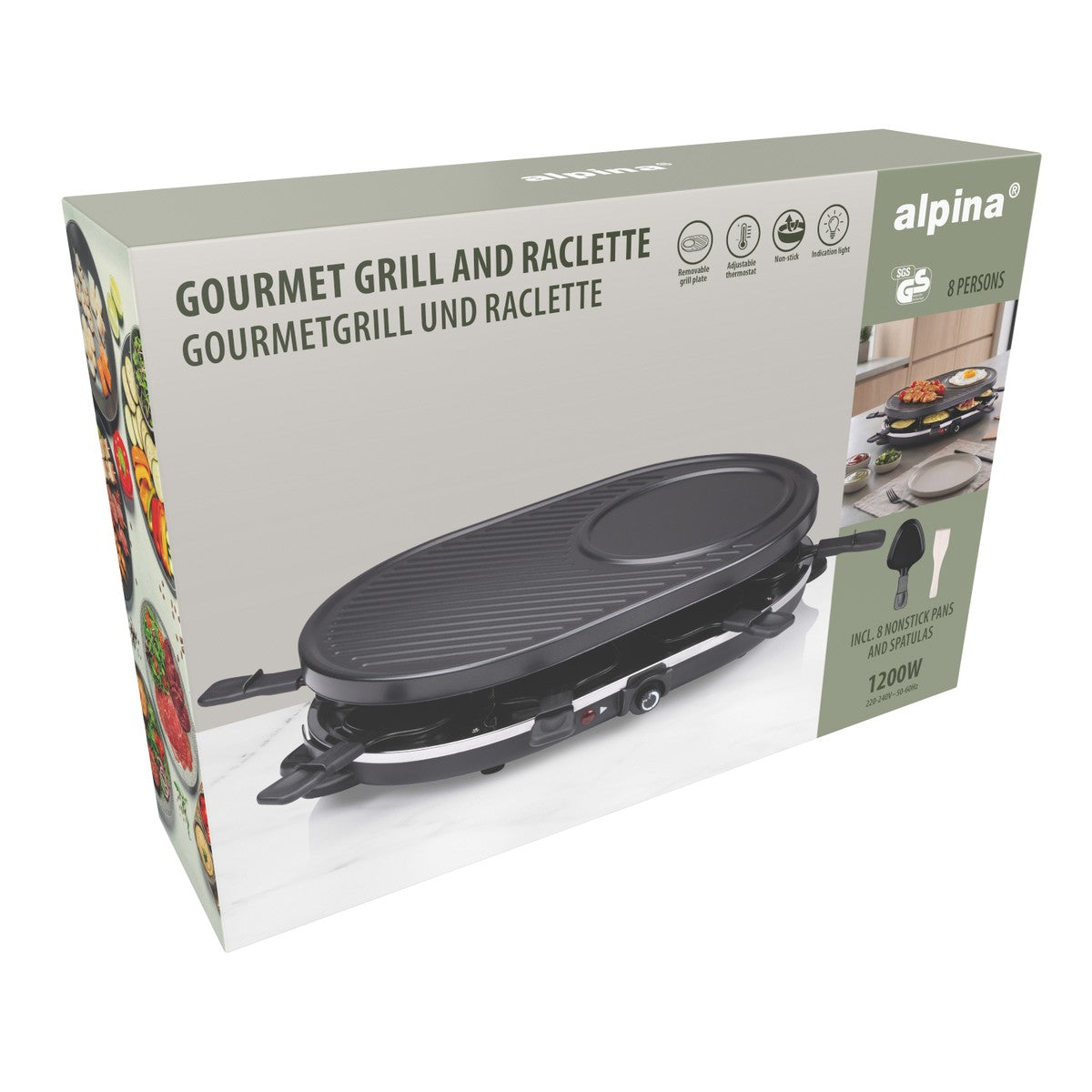 Raclette Grill Gourmet Abs