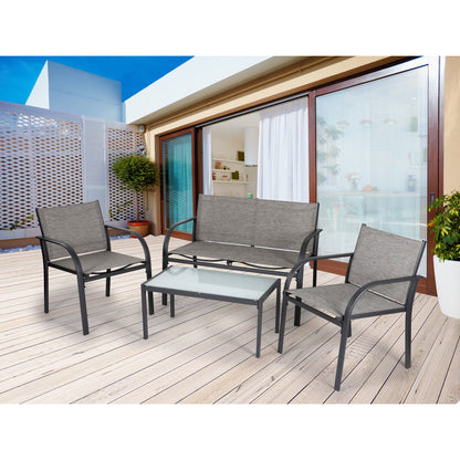 Loungeset Paris 4Pc