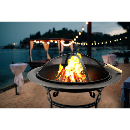 Fire Bowl Rd75,5*58,5Cm St