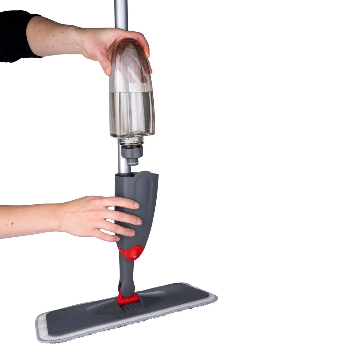 Floor Mop W/Spray 3Pc 640Ml