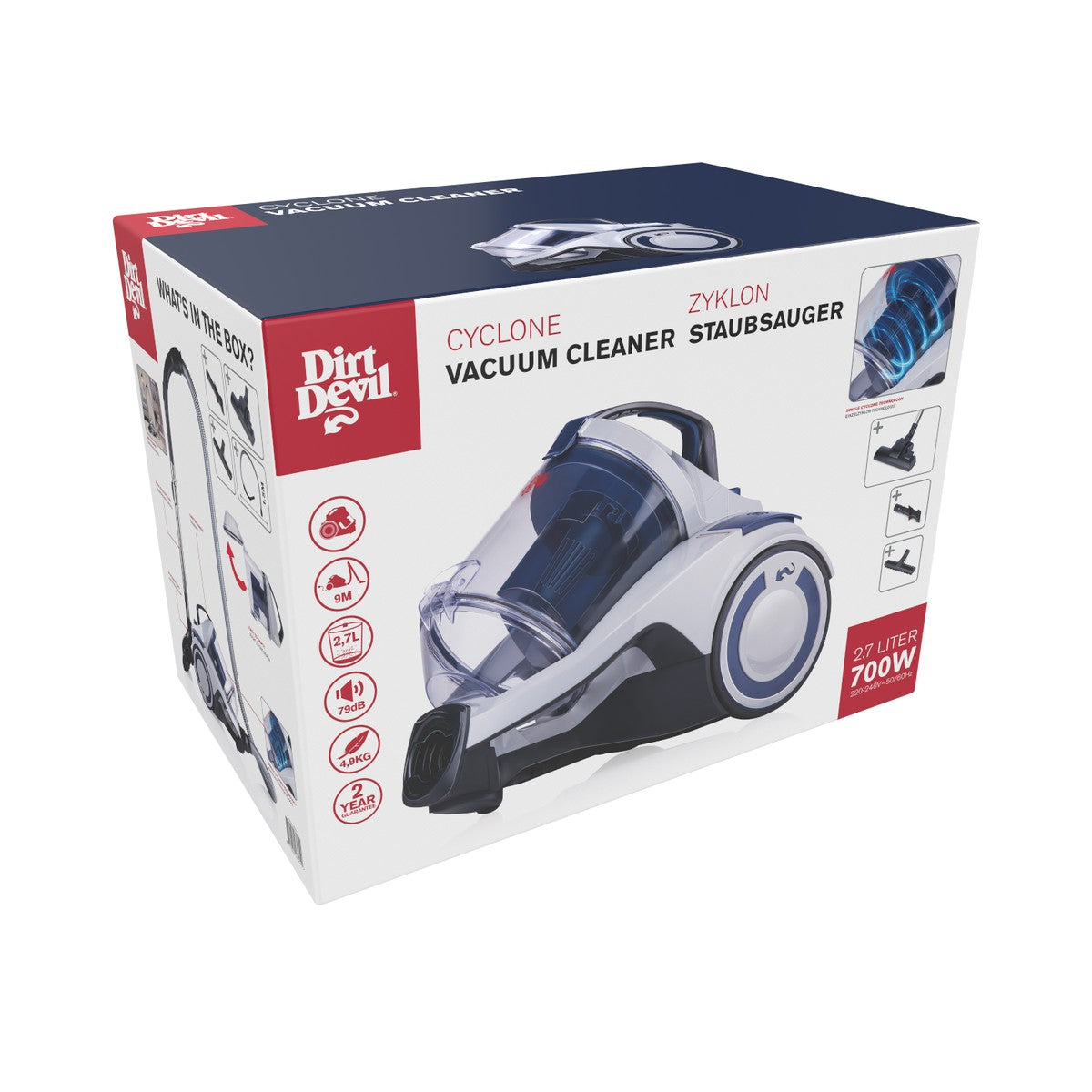 Vacuum Cleaner Bagless Dd2504