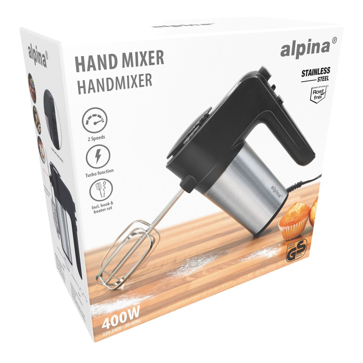 Mixer Hand 230V Ss 400W