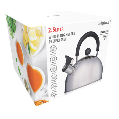 Whistling Kettle 2.5L Ø19Cm