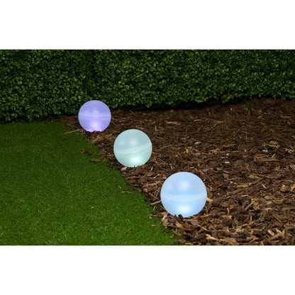 Light Solar 5 Balls Clr Change
