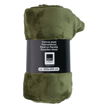 Plaid Flannel Dark Green