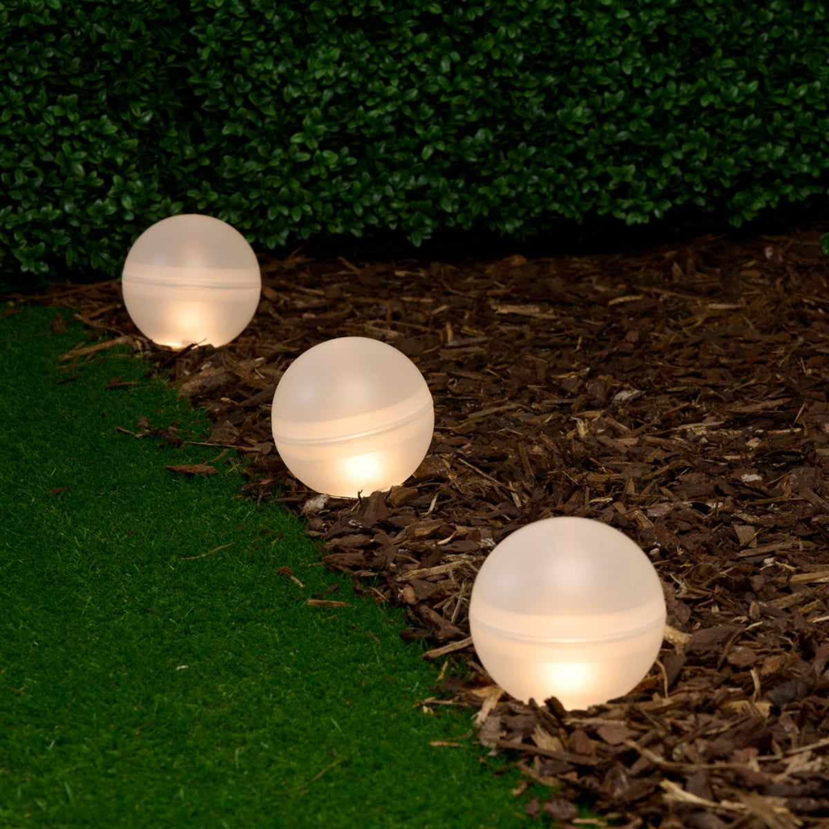 Light Solar 5 Balls Clr Change