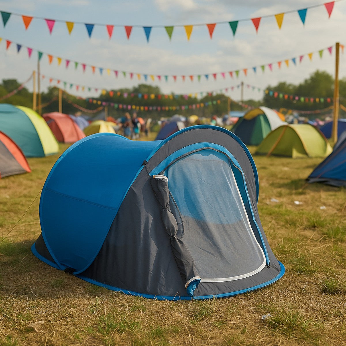 Pop-Up Tent 1Pers.220X120X90Cm