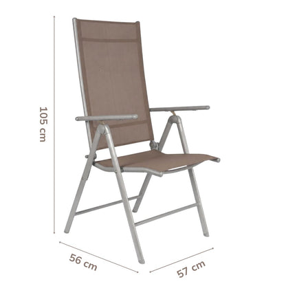 Tuinstoelen Set Santiago Taupe