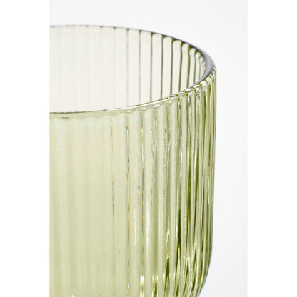Merlot Wine Glass - Set Of 6 - 250 Ml - Glass - Light Green
