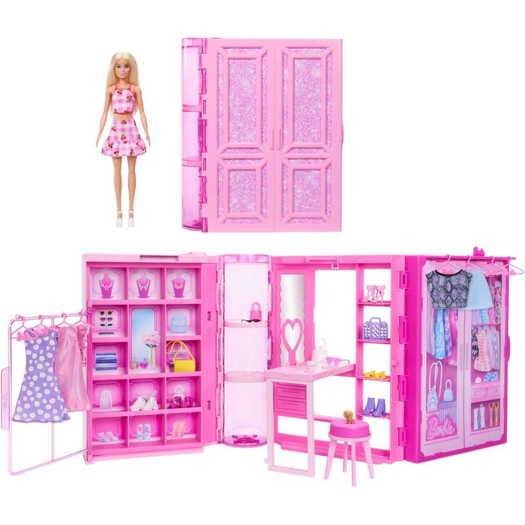 Barbie Super Kledingkast Speelset