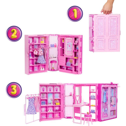 Barbie Super Kledingkast Speelset