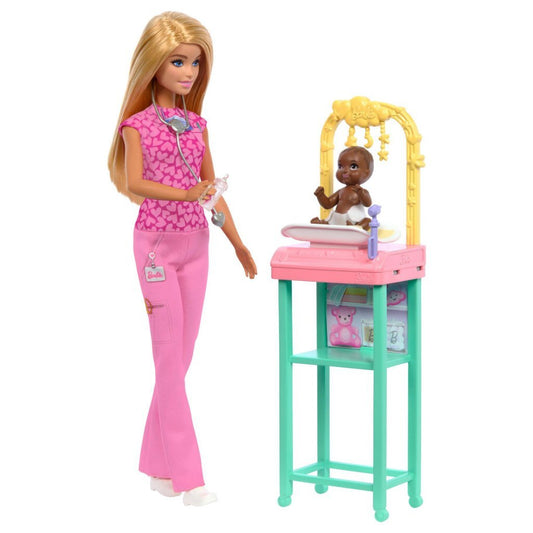 Barbie Career Baby Dokter Speelset