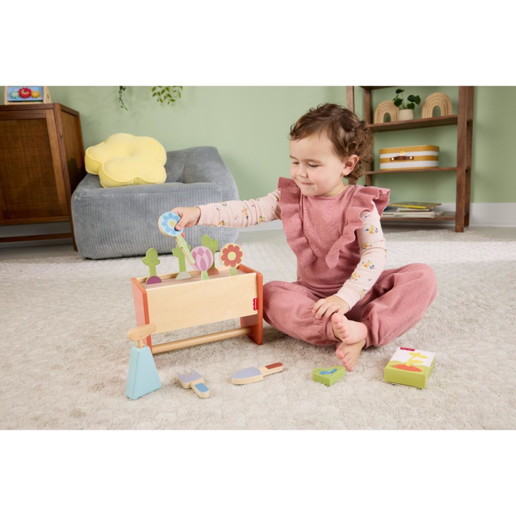 Fisher Price Houten Tuingereedschap 12-delig