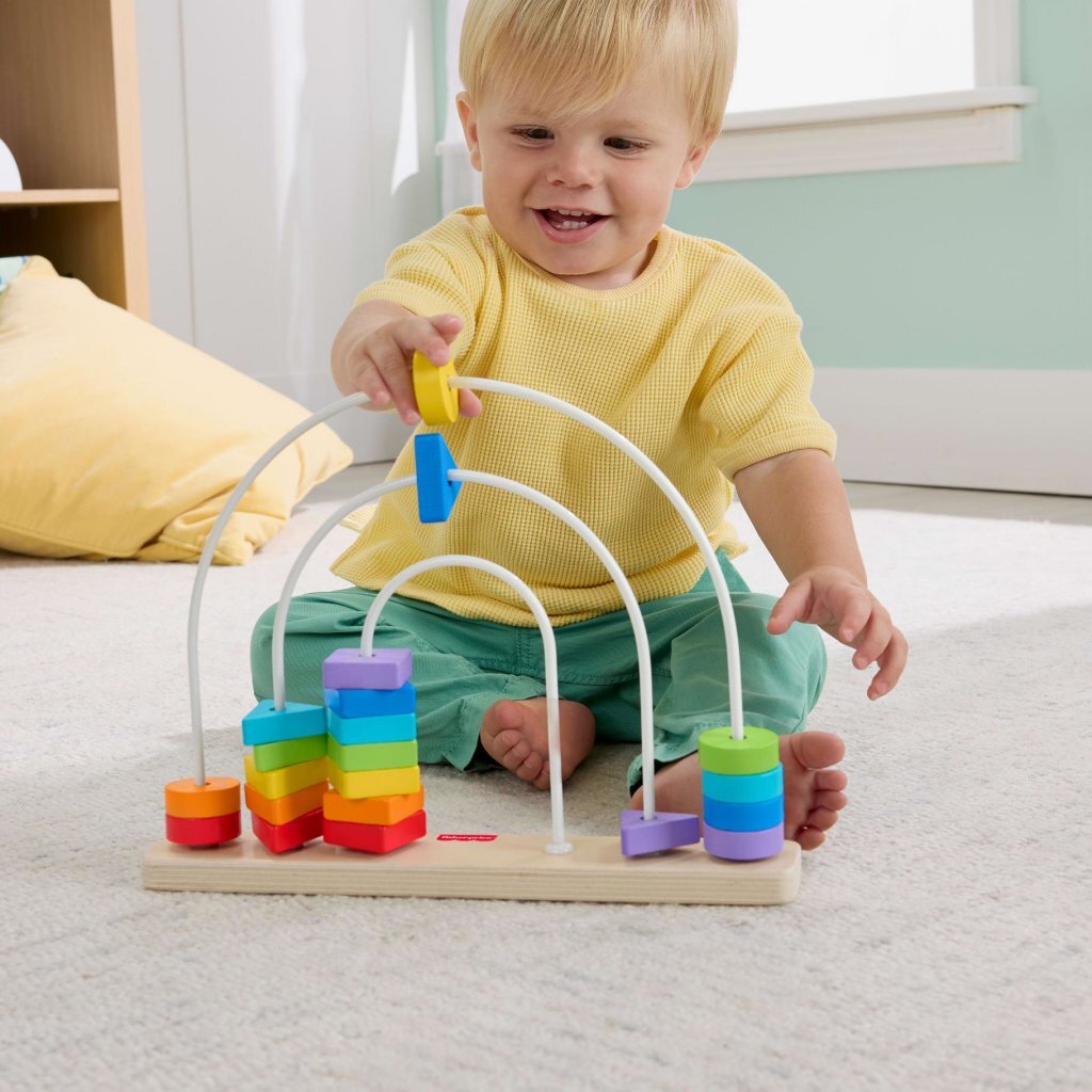 Fisher Price Houten Regenboog Telraam