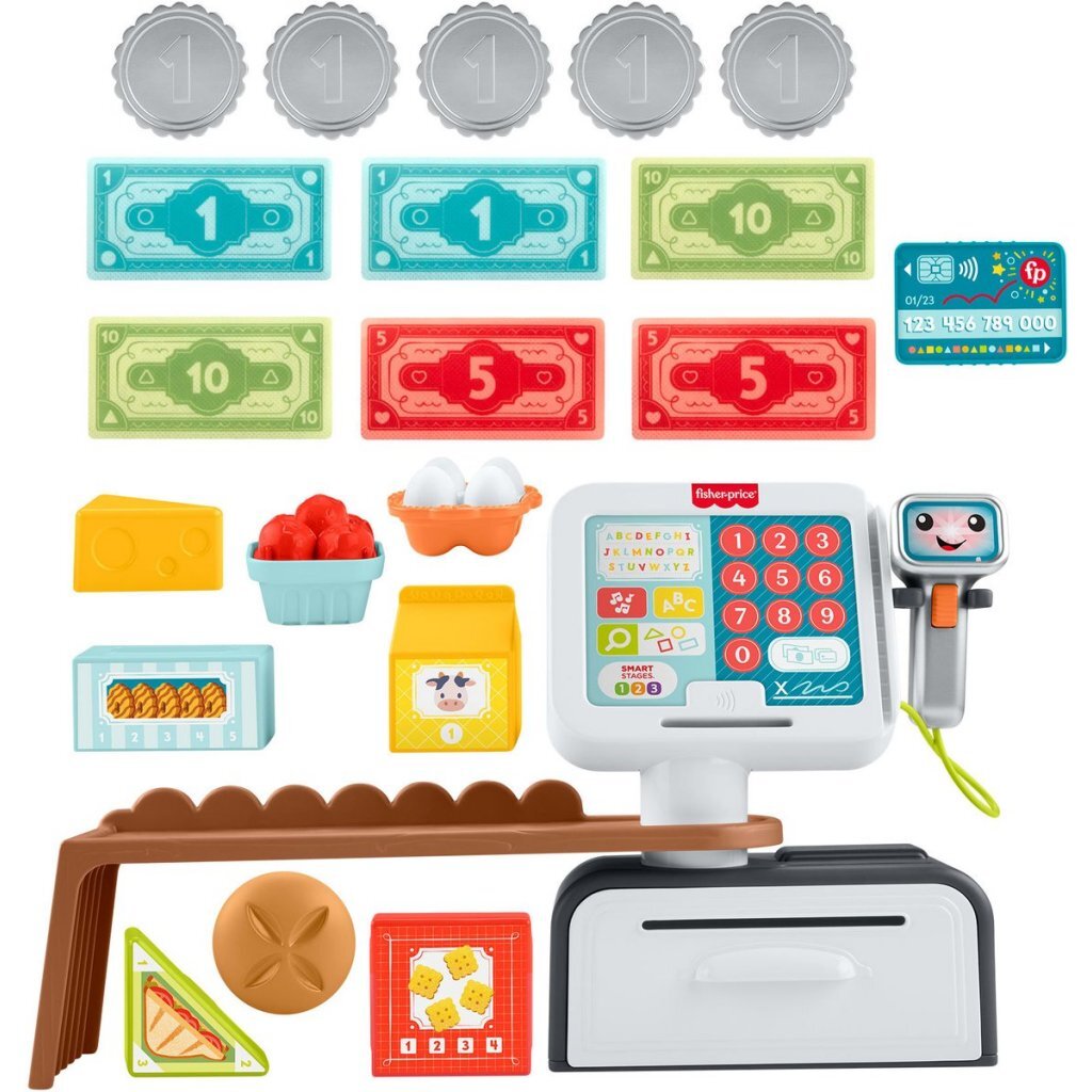Fisher Price Lach & Leer Kassa + Geluid
