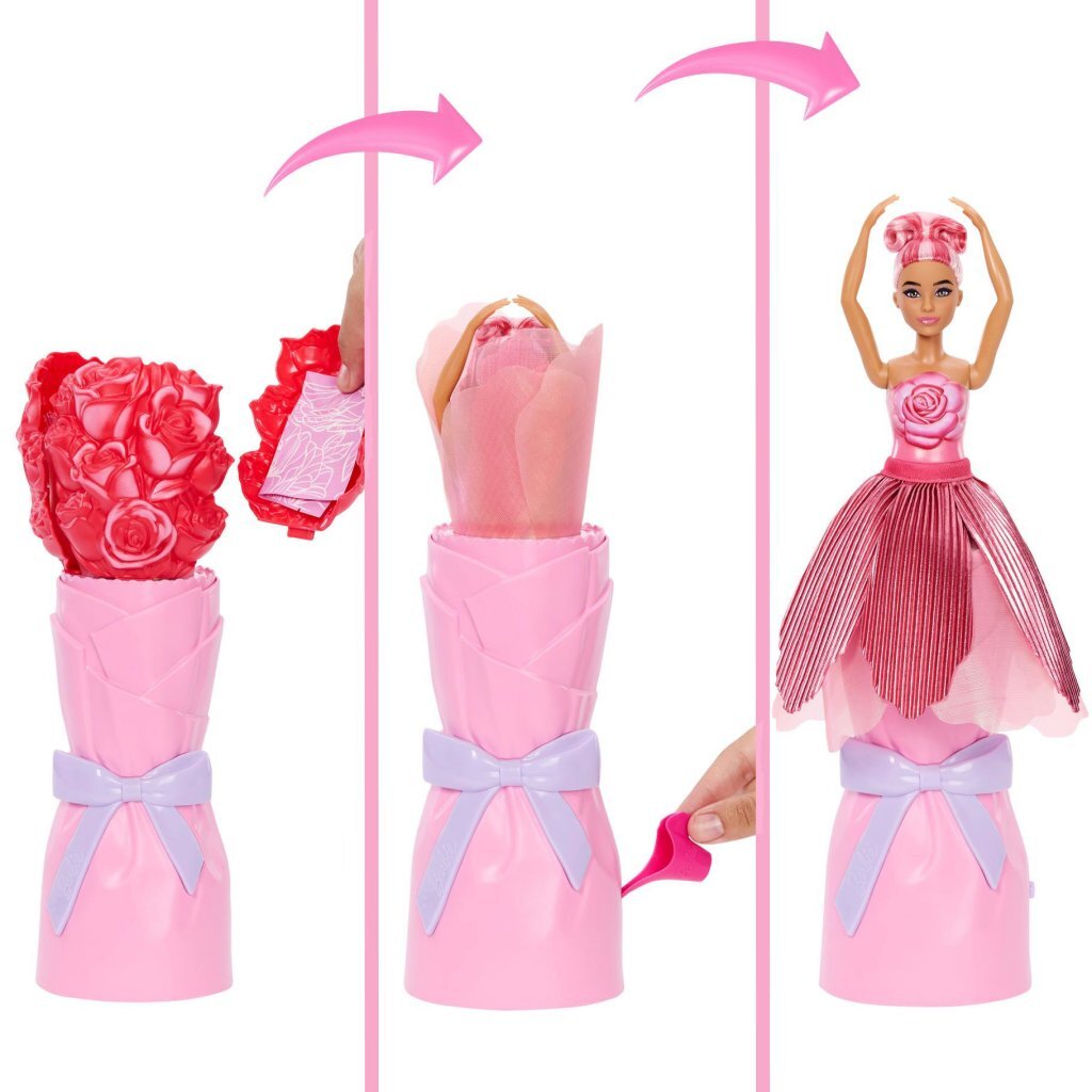Barbie Reveal Flower Surprise Red Rose