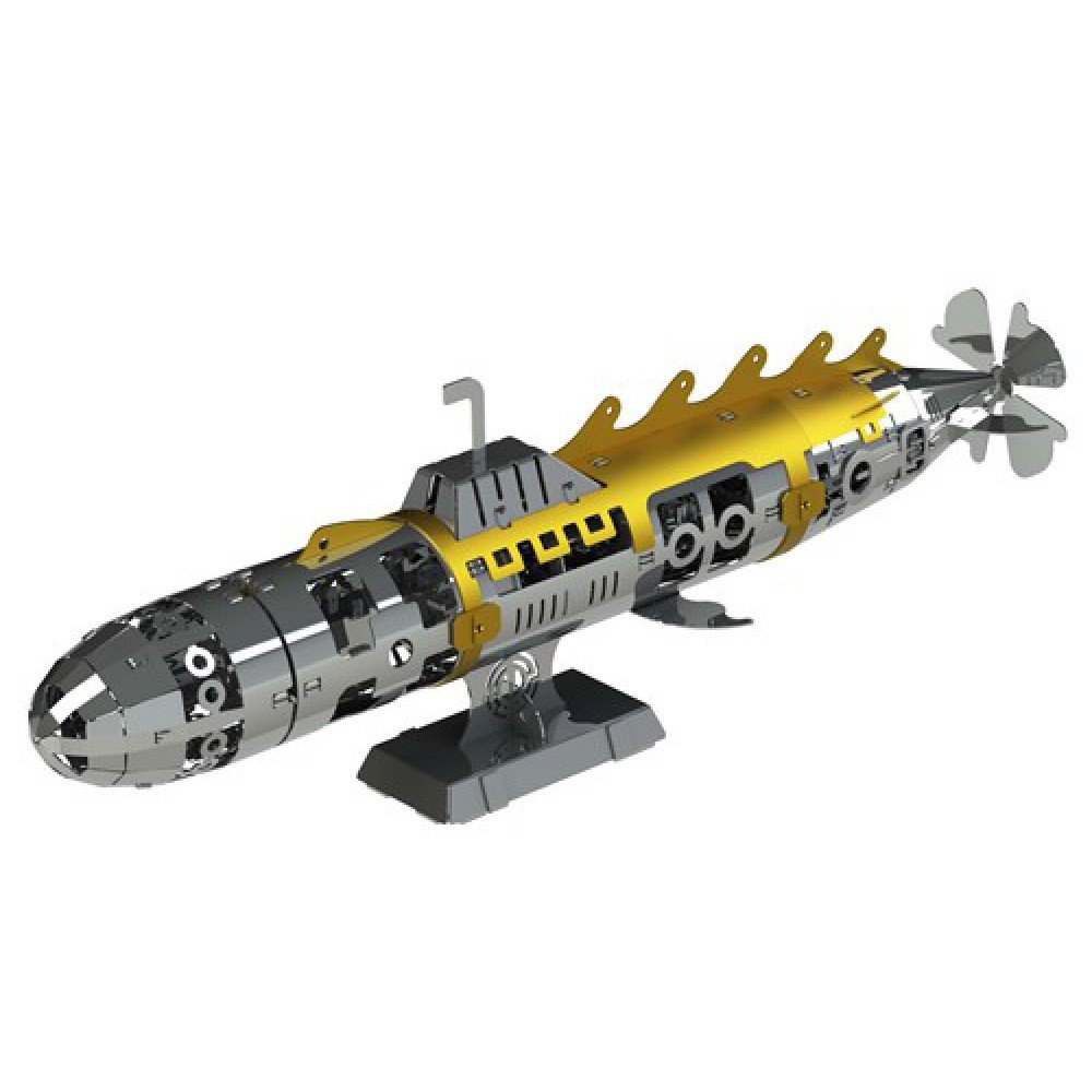 3D Metalen Bouwpakket Elusive Nautilus