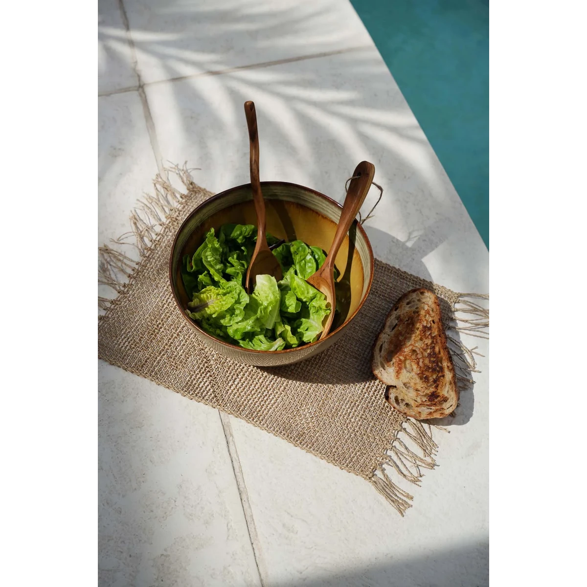 Gedraaide Saladevork - Naturel