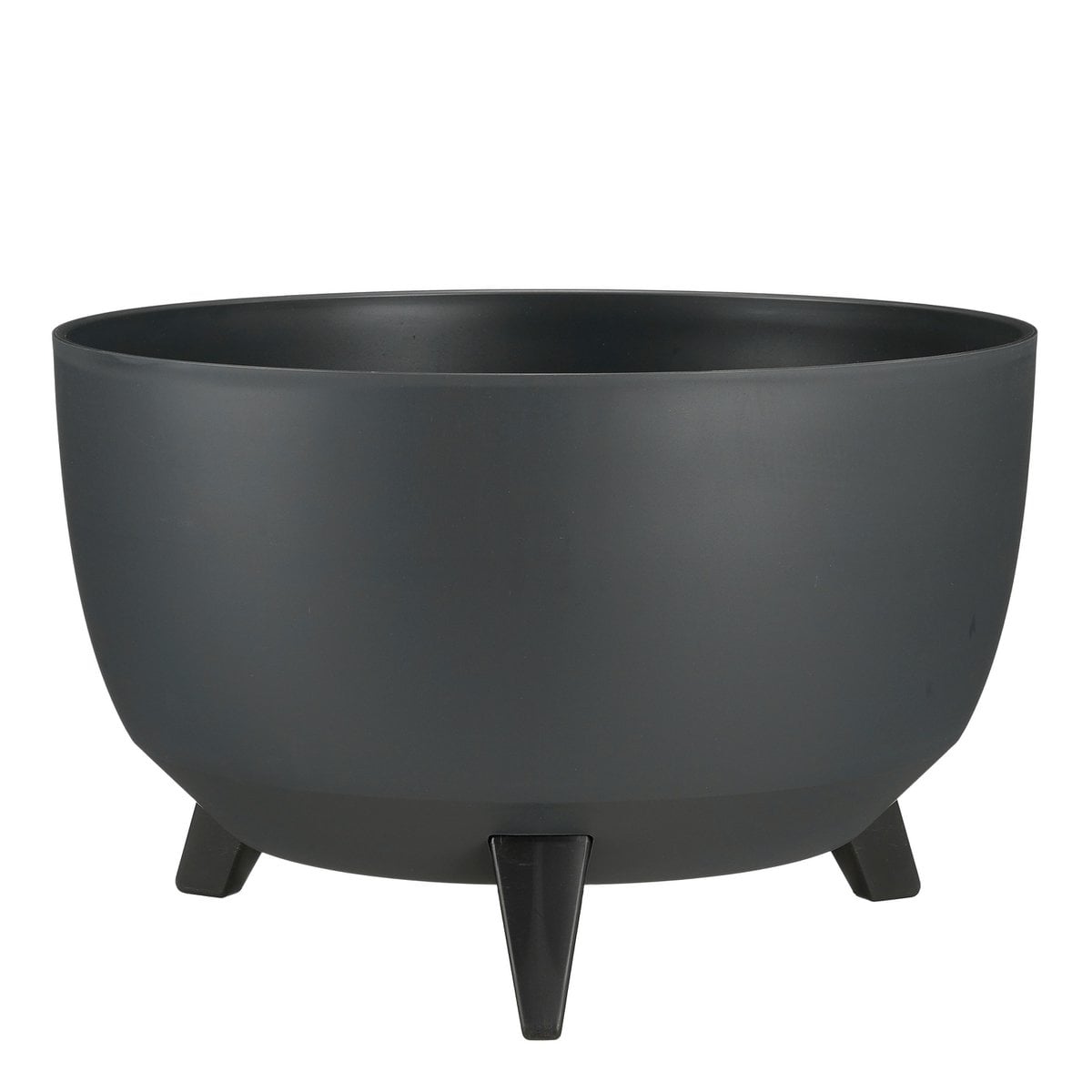 Plantenbak buiten Doppio Antraciet Ø40cm H20,5cm