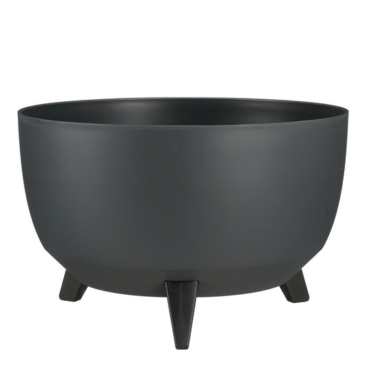 Plantenbak buiten Doppio Antraciet Ø40cm H20,5cm