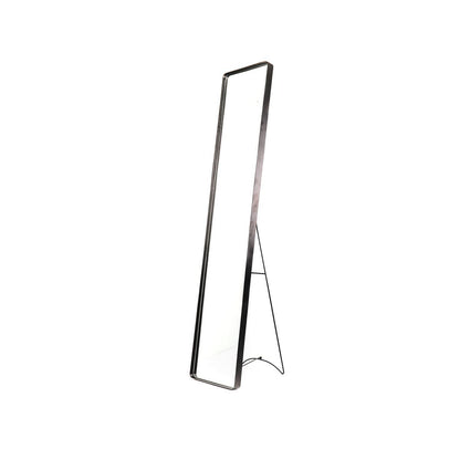 Passpiegel Metaal Zwart 30x4x150cm