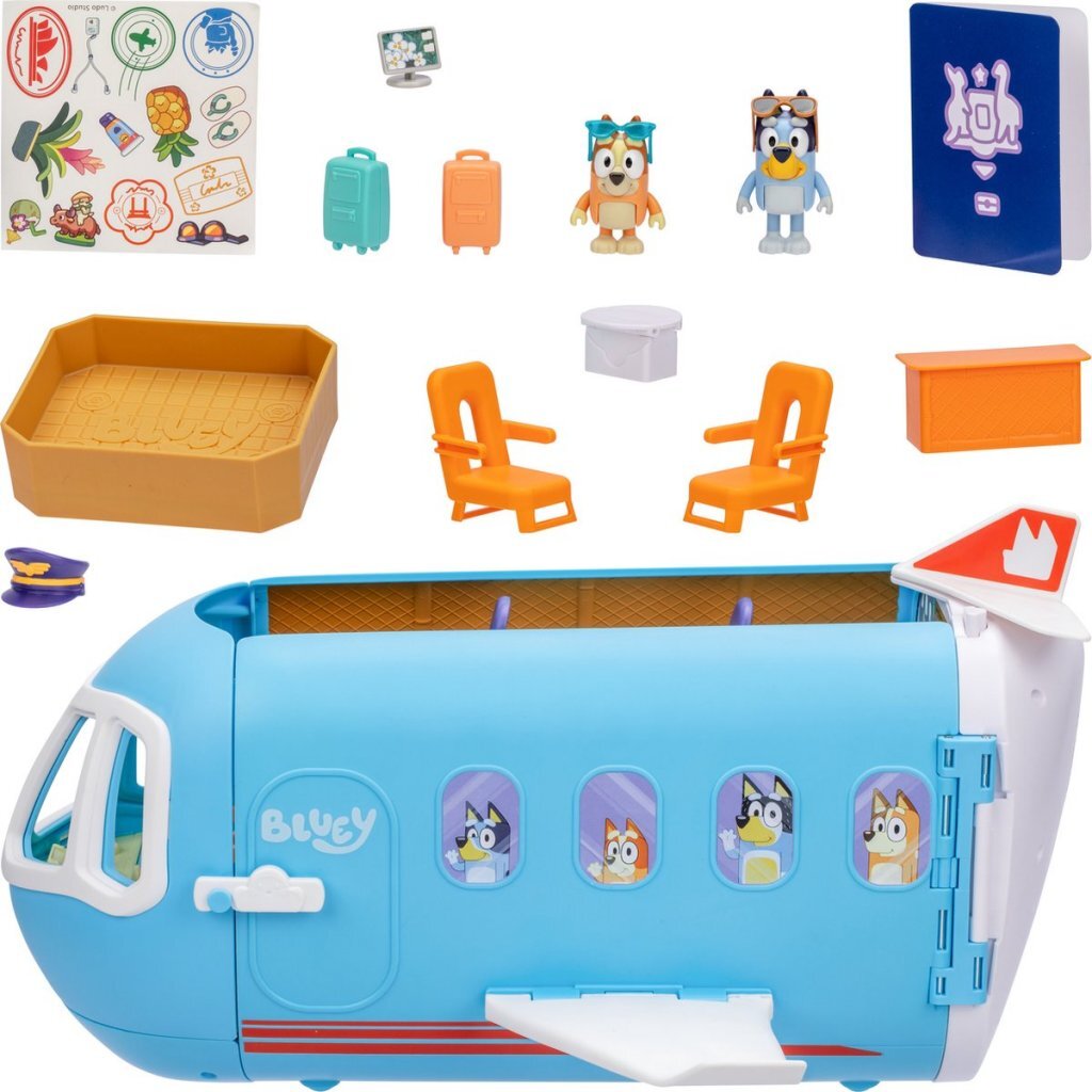 Bluey Mega 3in1 Vliegtuig + Geluid