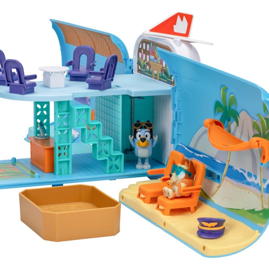 Bluey Mega 3in1 Vliegtuig + Geluid