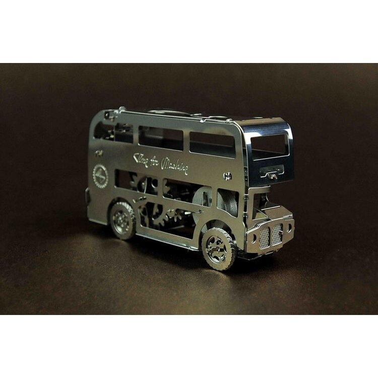 3D Metalen Bouwpakket Cute Double Decker