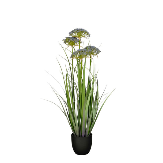 Kunstplant Siergras Paars Ø25cm x H90cm