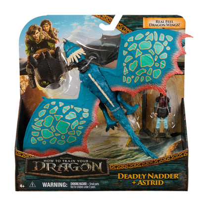 How To Train Your Dragon Nadder and Astrid