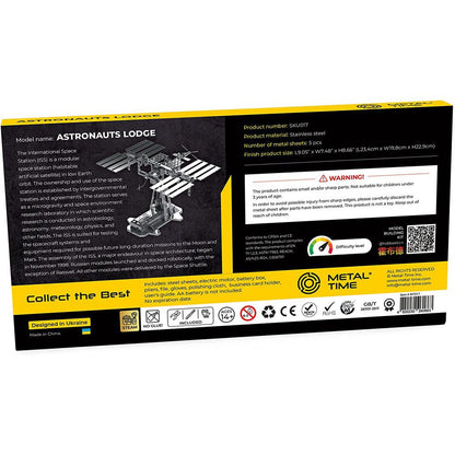 3D Metalen Bouwpakket Astronauts Lodge