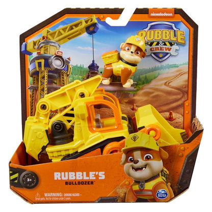 Paw Patrol Rubble & Crew Rubbles Bulldozer + Figuur
