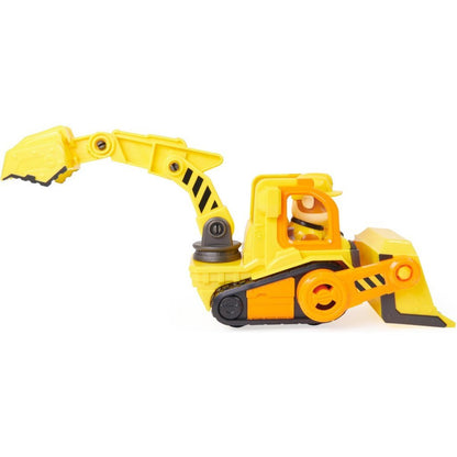 Paw Patrol Rubble & Crew Rubbles Bulldozer + Figuur