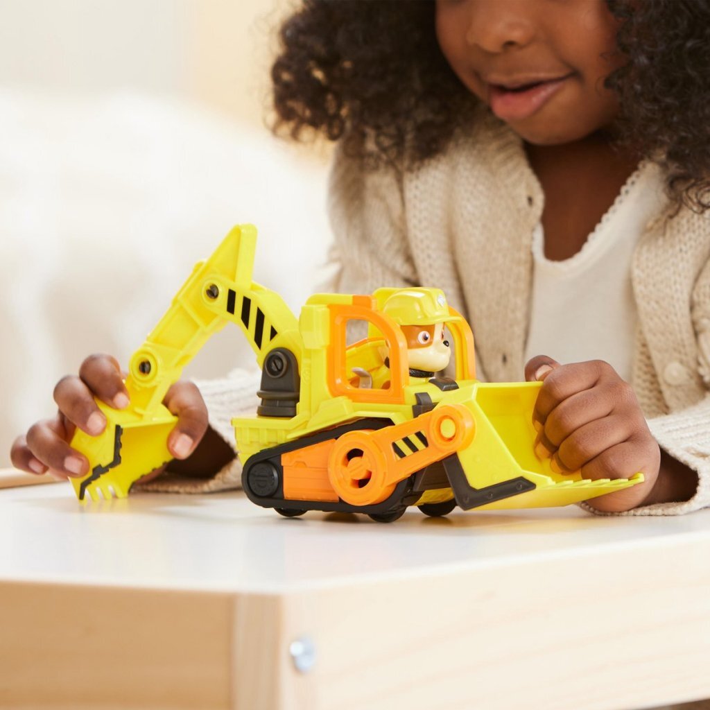 Paw Patrol Rubble & Crew Rubbles Bulldozer + Figuur
