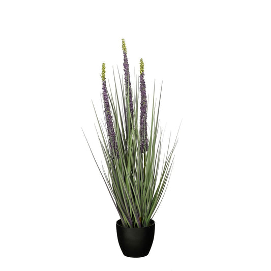 Kunstplant Siergras Paars Ø25cm x H80cm