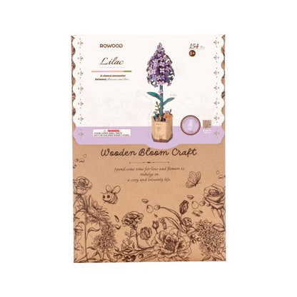 Houten Bloem Lilac, Lila Sering