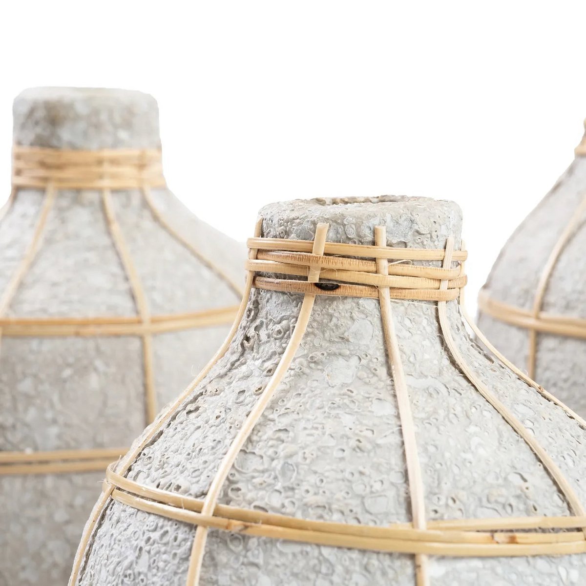 Whoopy Vaas - Beton Naturel - S